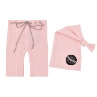 、‘】【= Newborn Photography Clothing Hat Pants 2-Piece Set Boy Girl Photo Studio Ing Auxiliary Props Baby Photo Souvenir Supplies