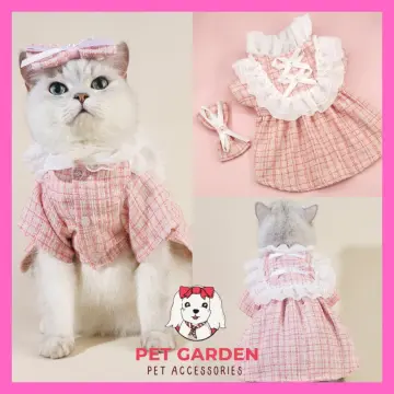 furrshionista pet clothes dog dress cat dress small size
