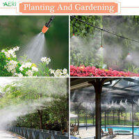 AERJ Garden ระบบชลประทานแบบหยด DIY ระบบความชื้นสเปรย์ระบายความร้อนสำหรับดอกไม้พืชต้นไม้