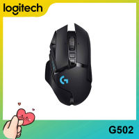 Logitech G502เมาส์เกมไร้สายน้ำหนักเบา,ปุ่มตั้งโปรแกรม RGB 11สำหรับ PC แล็ปท็อปคอมพิวเตอร์