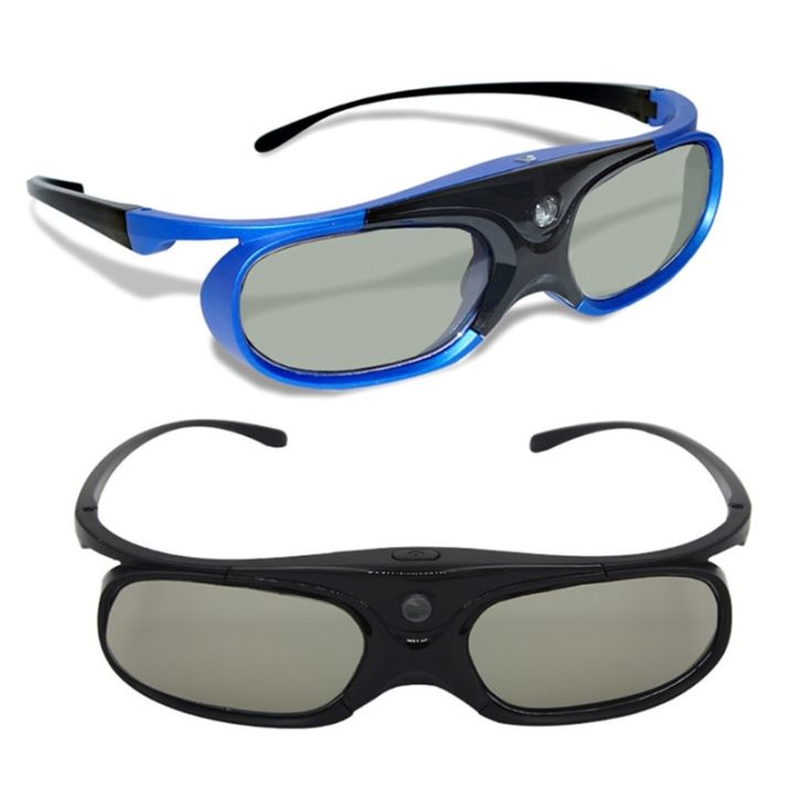 3d-glasses-active-shutter-eyewear-rechargeable-glasses-circular-glasses-for-dlp-optoma-zhige-3d-new-dropship