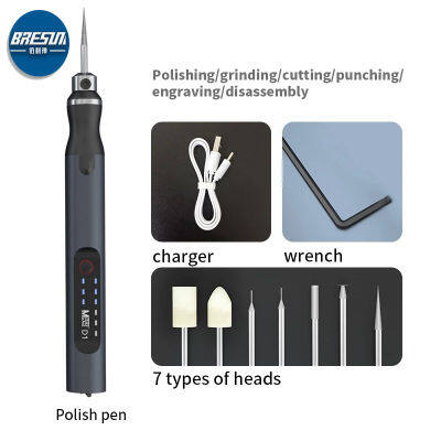 MaAnt D1 Speed Adjustable Engraver Electric Grinding Pen Small Grinding Machine Mini Tool Set DIY Jade Engraving Pen Polishing