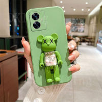 2023เคสโทรศัพท์สำหรับ Realme C55การ์ตูนหมีน่ารักซิลิโคนปลอกอ่อน REALME C55เคสกันกระแทก NFC C55 Realme กับผู้ถือ