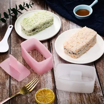 1set Spam Musubi Mold Non Stick Rectangular Sushi Maker Mold DIY Sushi Rice  Ball Kitchen Musubi Maker Onigiri Press Mold, Kitchen Stuff