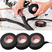 15M Heat Resistant Tape Coroplast Adhesive Automotive Cloth Tape For Car Cable Harness Wiring Fabric Loom Electrical Heat Tape