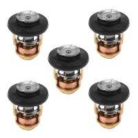 5X 50 Degree Outboard Thermostat Replacement for Yamaha Honda 6 Horsepower to 40 Horsepower 2 Strokes