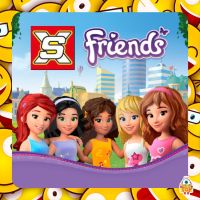 ตัวต่อเลโก้บ้าน SX3008 friends บ้าน POP STAR HOUSE จำนวน 760 ชิ้น