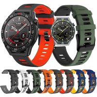 ✲ 22mm wymienny silikonowy pasek do zegarka Huawei GT3 SE GT 2 GT2 GT 3 Pro 46mm opaska na rękę opaska Smartwatch bransoletka