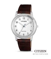 CITIZEN นาฬิกาข้อมือผู้หญิง Eco-Drive FE6011-14A Leather Lady Watch (พลังงานแสง )