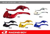 มือเบรคซ้ายขวา RACINGBOY AEROX สีดำ