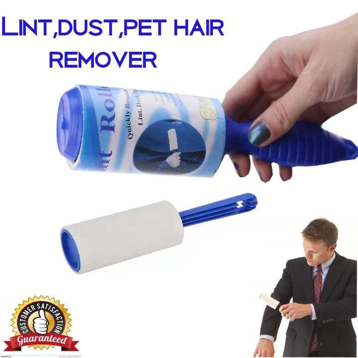 Lint Dust Pet Hair and Dandruff Remover With 1 pieces Adhesive Rolls Lazada PH