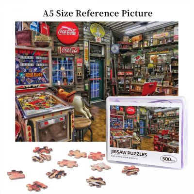Good Nabor Stores Wooden Jigsaw Puzzle 500 Pieces Educational Toy Painting Art Decor Decompression toys 500pcs