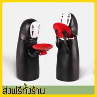 No Face Kaonashi ตุ๊กตาจากเรื่อง Spirited away ออมสิน NoFace ผีกินเหรียญ ที่เก็บเหรียญ