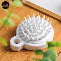 Brush : แท้พร้อมส่ง shampoo Silicon brush หวีสระผม หวีซิลิโคน แปรงช่วยสระผม แปลงช่วยสระผม ลดอาการคัน นวดหนังศรีษะ