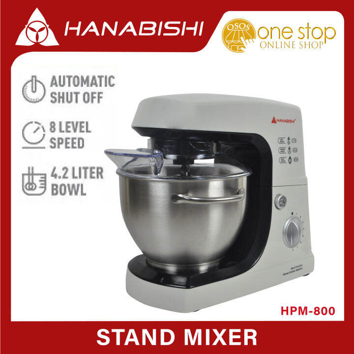 HANABISHI Original Professional Stand Mixer with SelfRotating 4.2