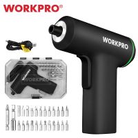 WORKPRO USB ไร้สาย3.6V ชุดไขควงไฟฟ้าชาร์จได้1500มิลลิแอมป์ต่อชั่วโมงชุดไขควงขนาดเล็กแบตเตอรี่โทรศัพท์ลิเธียม