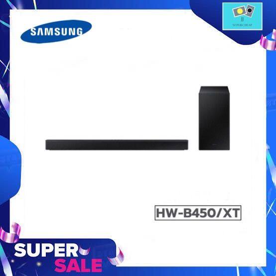 SAMSUNG SOUNDBAR ลำโพง ซาวด์บาร์ B-Series Soundbar HW-B450 ระบบเสียง 2 ...