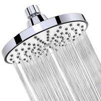 Shower Head 6 Inch Anti-Leak Anti-Clog Fixed Rain Showerhead Rainfall Spray Relaxation and Spa for High Water Pressure and Flow Showerheads