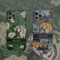 GUCCII Forest Tiger iphone 14 14Plus 14pro 14promax 13 13pro 13promax phone case 12 apple phone case 13 7plus cute xsmax xs ultra-thin 11 Tiger Year phone case elegant female 12promax 12 pro iphone 11promax mens all-inclusive XR soft case jungle