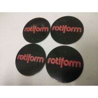 Rotiform Center Rim Cap Car Emblem Sticker45mm x 4 pcs