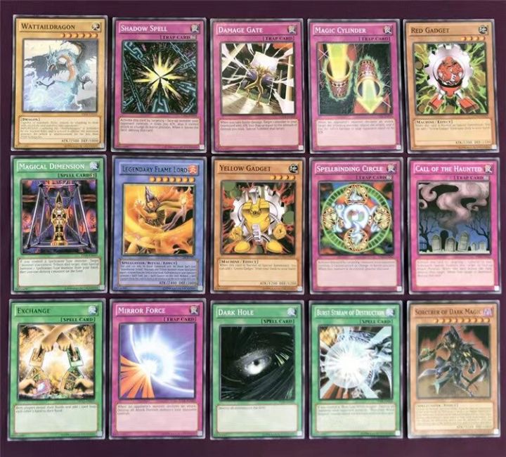 การ์ด-yu-gi-oh-การ์ดยูกิโอภาษาอังกฤษ66ชิ้นสำหรับเล่นเกมแบทเทิลยูกิโอคาร์เต้ดาร์กเอียนของเล่นสำหรับเด็ก