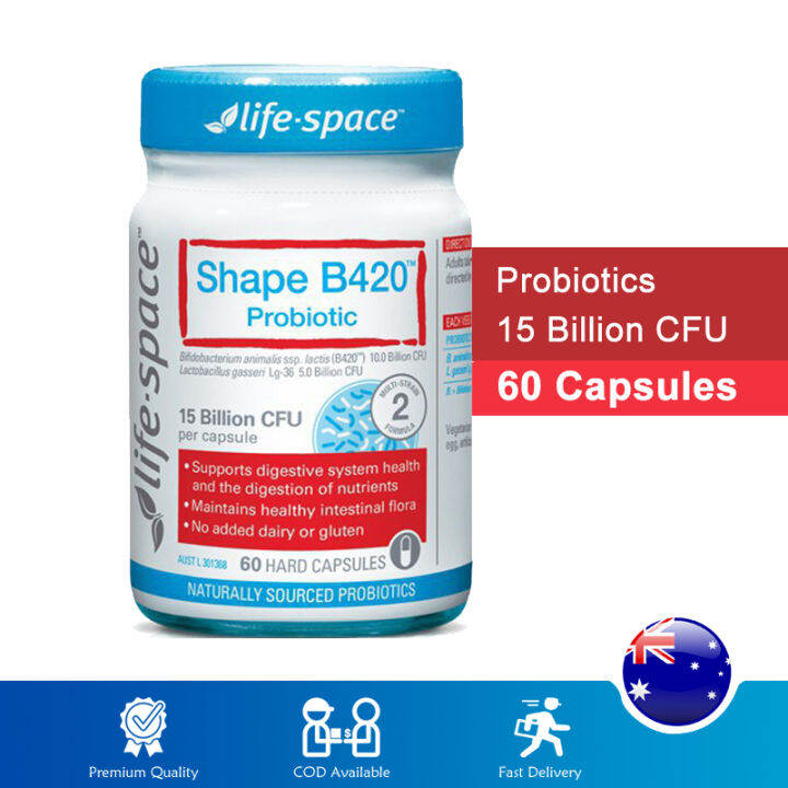 Life Space Shape B420 Probiotic Weight Loss Probiotics Digestion Immune ...