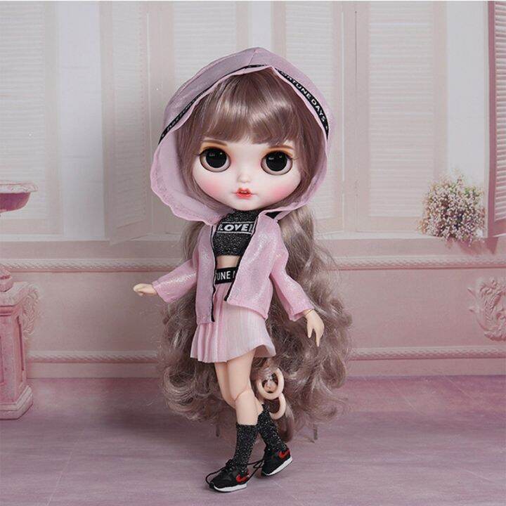 ตุ๊กตาบลายธ์ชุดเสื้อผ้าสําหรับตกแต่งตุ๊กตาบลายธ์-1-6-bjd-doll-licca-ob-24