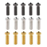 【LZ】™  5PCS Original FLSUN SR Extrusora Bico Super Racer Hotend Impressora 3D Parte 0.4mm Latão/Aço Inoxidável/Endurecido 1.75mm