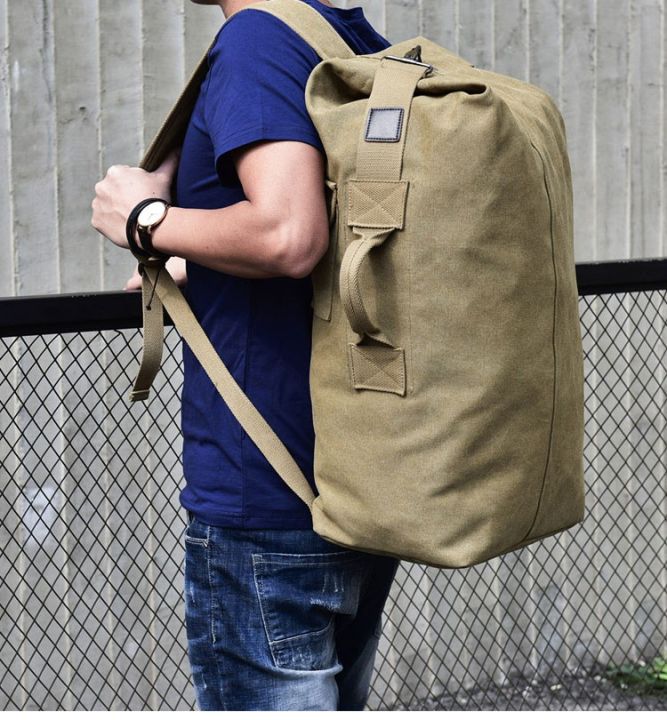 large-capacity-canvas-backpack