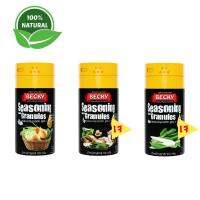 Electro48  Seasoning  เบ็คกี้  ผงปรุงรสจากธรรมชาติ ชุดผักเพื่อสุขภาพ 90g.x3 ขวด