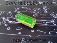 mini Square bubble level ระดับน้ำจิ๋ว วัดระดับน้ำตั้งกล้อง เช็คระนาบ ความลาดเอียง