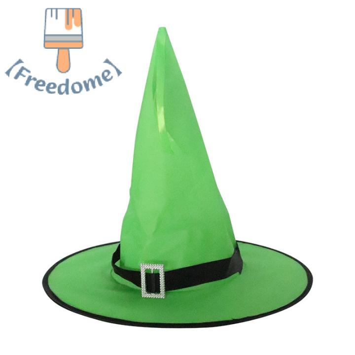 freedome-ไฟ-led-หมวกแม่มดชุดคอสเพลย์ฮาโลวีนต้นไม้กลางแจ้งเครื่องประดับแขวนตกแต่งงานปาร์ตี้ตกแต่งฮาโลวีน