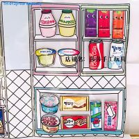 卍 Pinching quiet joy convenience store games/fun/DIY craft materials/homemade pocket book/children