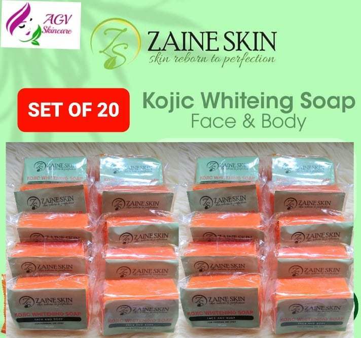 ZAINE KOJIC PAPAYA SOAP. (SET OF 20X90G- NEW PACKAGING) | Lazada PH