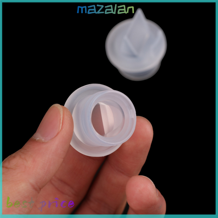 mazalan-2ชิ้นชิ้นส่วนเครื่องปั๊มนมแม่วาล์วปากเป็ดที่ปั๊มหัวนมซิลิโคนให้อาหารเด็กทารก