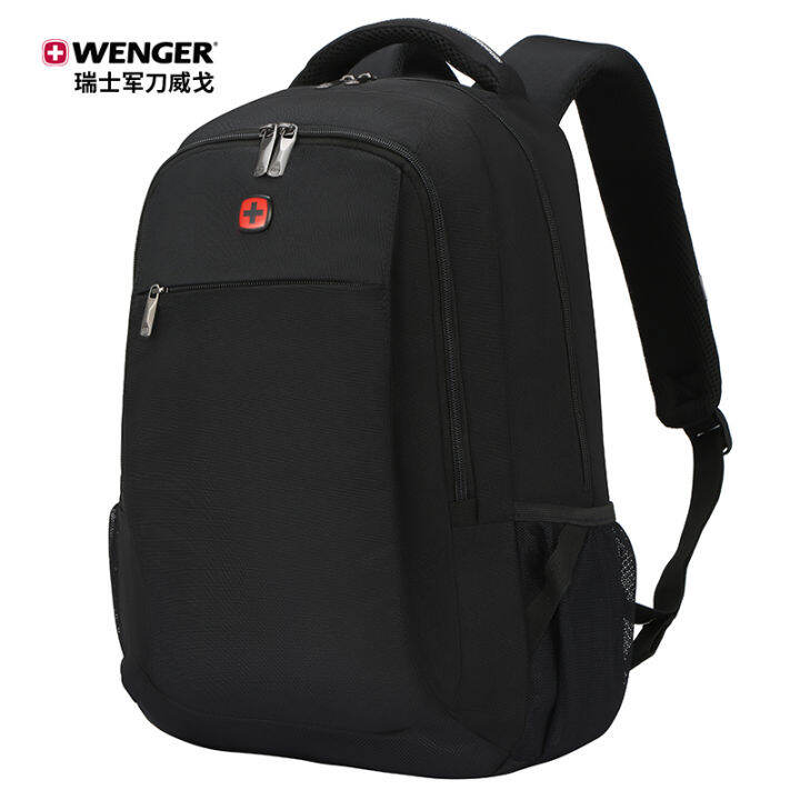 WENGER Swiss Army Knife Backpack 16inch Laptop Backpack Black Lazada PH