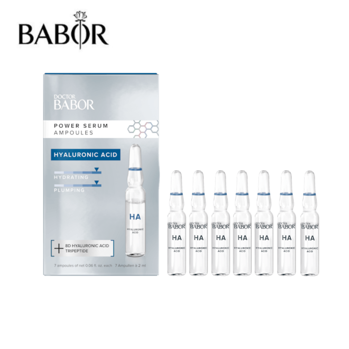 BABOR Power Serum Ampoule Hyaluronic Acid 7 X 2ML Lazada