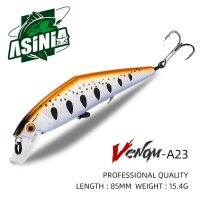 ASINIA 8.5cm 15.4g New model fishing lures hard bait 20color for choose quality professional minnow heavy sinking minnowLures Baits