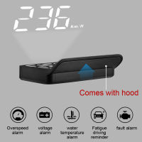 M3 Digital Car HUD Head Up Display,เครื่องวัดความเร็วรอบกระจกหน้า GPS พร้อมสัญญาณเตือนความเร็วเกินความเมื่อยล้าในการขับขี่