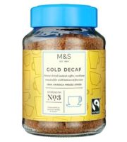 Marks &amp; Spencer Gold DECAF Instant Coffee (UK Imported) มาร์ค แอนด์ สเปนเซอร์ โกลด์ ดีคาฟ กาแฟสำเร็จรูป 200g.