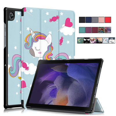 Case สำหรับ Samsung Galaxy Tab A8 2022 Case 10.5 2021 SM-X200 SM-X205 X200 X205ปกป้องกันแม่เหล็กพับยืน Case