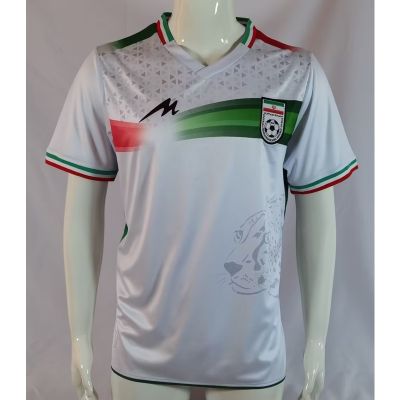 เสื้อกีฬาแขนสั้น ลายทีมชาติฟุตบอล Iran 2022 S-XXXL AAA