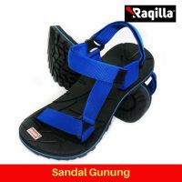 MERAH HITAM Mountain Sandals Black Sandals Mountain Sandals In Blue Gray Color Red