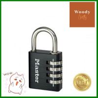 กุญแจแบบรหัส4รหัสคล้องคอสั้นอลูมิเนียม MASTER LOCK รุ่น 7640EURDBLK ขนาด 40 มม. สีดำ **ราคารวม Vat แล้วค่ะ ไม่มีบวกเพิ่ม**