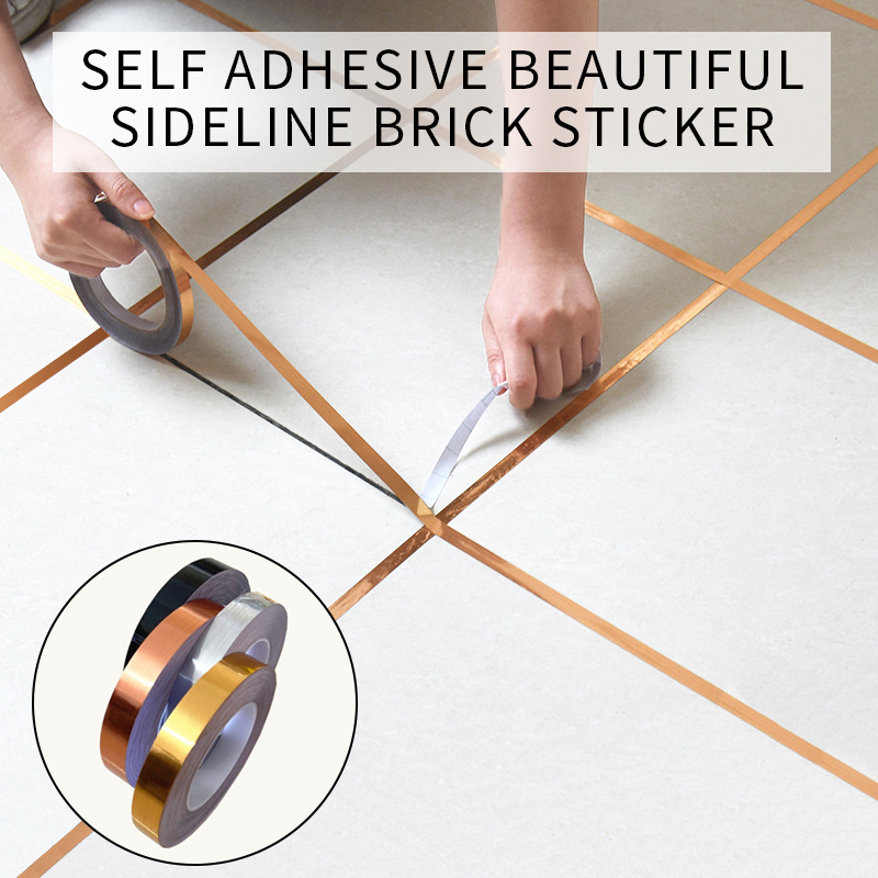 Ceramic Tile Mildewproof Gap Tape Decor Waterproof Strip Self-adhesive 