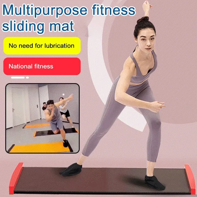 1.8m Home Multipurpose fitness sliding mat Speed skating training