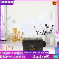 Eshopdeal【New】 เครื่องประดับไม้โบราณออแกไนเซอร์กล่องเก็บของไม้ย้อนยุคกล่องไม้ที่ระลึก