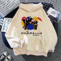 Funny Umbrella Academy Hoodies Men Kawaii Harajuku Warm Sweatshirt Diego Cha-Cha Graphic Streetwear Male Size Xxs-4Xl