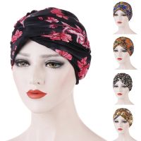 [Hana Clothing Store] ผู้หญิงมุสลิม Twist Knot Chemo หมวกมะเร็งหมวก Turban หมวก Bonnet Head ผ้าพันคอ Wrap หมวกอินเดีย Beanies Skullies 2019 ArabCap