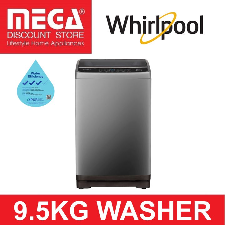 whirlpool 9.5 kg washing machine review